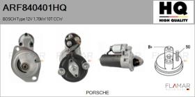 HQ ARF840401HQ - ARR NUEVO BOSCH Type 12V 1,70kW 10T CCW