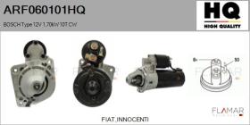 HQ ARF060101HQ - ARR NUEVO BOSCH Type 12V 1,70kW 10T CW