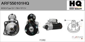 HQ ARF550101HQ - ARR NUEVO BOSCH Type 12V 1,70kW 10T CW