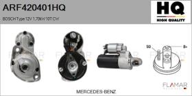 HQ ARF420401HQ - ARR NUEVO BOSCH Type 12V 1,70kW 10T CW