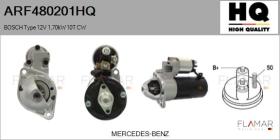 HQ ARF480201HQ - ARR NUEVO BOSCH Type 12V 1,70kW 10T CW