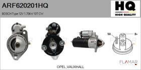 HQ ARF620201HQ - ARR NUEVO BOSCH Type 12V 1,70kW 10T CW