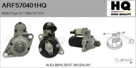 HQ ARF570401HQ - ARR NUEVO BOSCH Type 12V 1,70kW 13T CCW