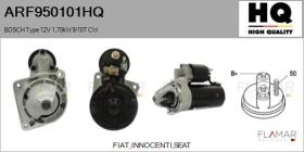 HQ ARF950101HQ - ARR NUEVO BOSCH Type 12V 1,70kW 9/10T CW