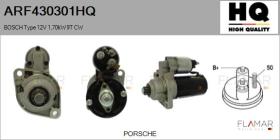 HQ ARF430301HQ - ARR NUEVO BOSCH Type 12V 1,70kW 9T CW