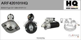 HQ ARF420101HQ - ARR NUEVO BOSCH Type 12V 1,80kW 9/10T CW
