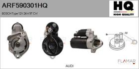 HQ ARF590301HQ - ARR NUEVO BOSCH Type 12V 2,00kW 9T CW