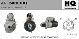 HQ ARF240101HQ - ARR NUEVO BOSCH Type 12V 2,20kW 10/11T CW