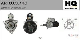 HQ ARF860301HQ - ARR NUEVO BOSCH Type 12V 2,20kW 10T CCW