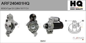 HQ ARF240401HQ - ARR NUEVO BOSCH Type 12V 2,20kW 10T CW