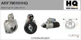 HQ ARF790101HQ - ARR NUEVO BOSCH Type 12V 2,20kW 12T CW