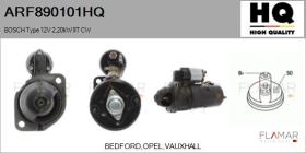 HQ ARF890101HQ - ARR NUEVO BOSCH Type 12V 2,20kW 9T CW
