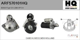 HQ ARF570101HQ - ARR NUEVO BOSCH Type 12V 2,30kW 9T CW