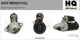 HQ ARF990501HQ - ARR NUEVO BOSCH Type 12V 2,50kW 10T CW