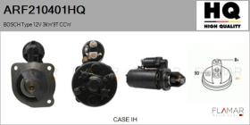 HQ ARF210401HQ - ARR NUEVO BOSCH Type 12V 3,00kW 9T CCW