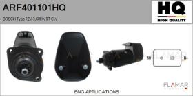 HQ ARF401101HQ - ARR NUEVO BOSCH Type 12V 3,00kW 9T CW