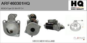 HQ ARF460301HQ - ARR NUEVO BOSCH Type 12V 3,00kW 9T CW