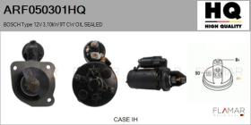 HQ ARF050301HQ - ARR NUEVO BOSCH Type 12V 3,10kW 9T CW
