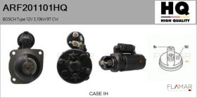 HQ ARF201101HQ - ARR NUEVO BOSCH Type 12V 3,10kW 9T CW