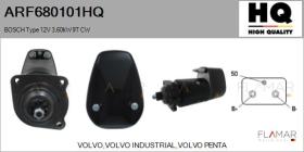 HQ ARF680101HQ - ARR NUEVO BOSCH Type 12V 3,60kW 9T CW