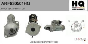 HQ ARF830501HQ - ARR NUEVO BOSCH Type 12V 4kW 11T CW