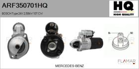 HQ ARF350701HQ - ARR NUEVO BOSCH Type 24V 2,50kW 10T CW