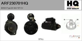 HQ ARF230701HQ - ARR NUEVO BOSCH Type 24V 2,60kW 10T CW
