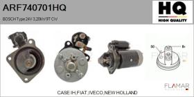 HQ ARF740701HQ - ARR NUEVO BOSCH Type 24V 3,20kW 9T CW