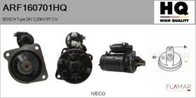 HQ ARF160701HQ - ARR NUEVO BOSCH Type 24V 3,20kW 9T CW