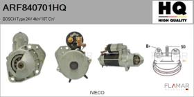 HQ ARF840701HQ - ARR NUEVO BOSCH Type 24V 4,00kW 10T CW