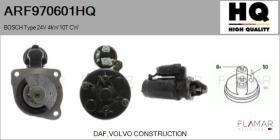 HQ ARF970601HQ - ARR NUEVO BOSCH Type 24V 4,00kW 10T CW