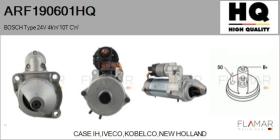 HQ ARF190601HQ - ARR NUEVO BOSCH Type 24V 4,00kW 10T CW