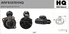 HQ ARF610701HQ - ARR NUEVO BOSCH Type 24V 4,00kW 10T CW