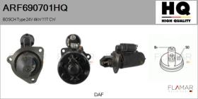 HQ ARF690701HQ - ARR NUEVO BOSCH Type 24V 4,00kW 11T CW