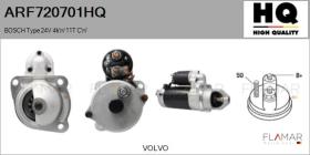 HQ ARF720701HQ - ARR NUEVO BOSCH Type 24V 4,00kW 11T CW