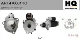 HQ ARF470601HQ - ARR NUEVO BOSCH Type 24V 4,00kW 11T CW
