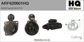 HQ ARF620601HQ - ARR NUEVO BOSCH Type 24V 4,00kW 9T CW