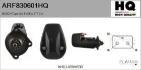 HQ ARF830601HQ - ARR NUEVO BOSCH Type 24V 5,40kW 11T CW