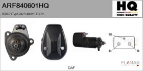 HQ ARF840601HQ - ARR NUEVO BOSCH Type 24V 5,40kW 11T CW