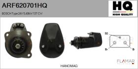 HQ ARF620701HQ - ARR NUEVO BOSCH Type 24V 5,40kW 13T CW