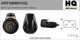 HQ ARF040601HQ - ARR NUEVO BOSCH Type 24V 5,40kW 9T CW
