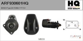 HQ ARF930601HQ - ARR NUEVO BOSCH Type 24V 5,50kW 11T CW