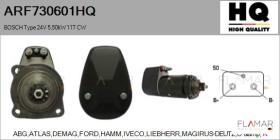 HQ ARF730601HQ - ARR NUEVO BOSCH Type 24V 5,50kW 11T CW