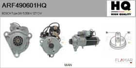 HQ ARF490601HQ - ARR NUEVO BOSCH Type 24V 5,50kW 12T CW