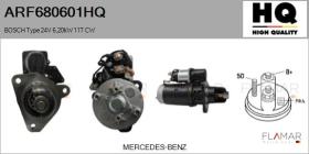 HQ ARF680601HQ - ARR NUEVO BOSCH Type 24V 6,20kW 11T CW