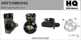 HQ ARF510601HQ - ARR NUEVO BOSCH Type 24V 6,20kW 11T CW
