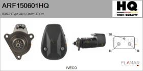 HQ ARF150601HQ - ARR NUEVO BOSCH Type 24V 6,60kW 11T CW