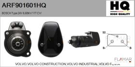HQ ARF901601HQ - ARR NUEVO BOSCH Type 24V 6,60kW 11T CW