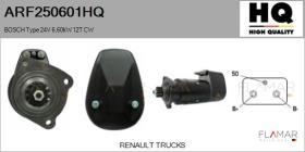 HQ ARF250601HQ - ARR NUEVO BOSCH Type 24V 6,60kW 12T CW
