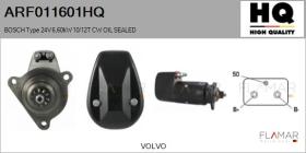 HQ ARF011601HQ - ARR NUEVO BOSCH Type 24V 6,60kW 12T CW